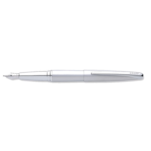 Cross ATX Matte Chrome Fountain Pen - Medium