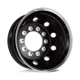 thumbnail image 1 of ATX Monoblock Forged Rim AO404 22.5X14 10X11.25 S-BLK POL LP -165MM, AO4042214010902H, 1 of 2