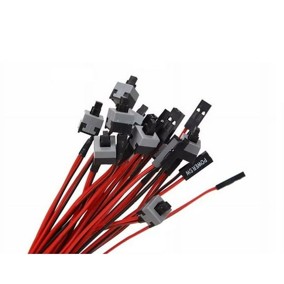 ATX PC Computer Motherboard Power Crypto Mining Cable Switch On/Off/Reset