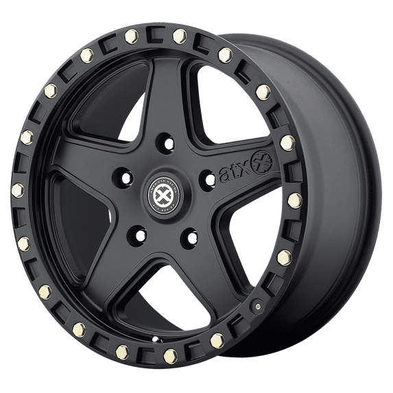 ATX SERIES AX194 RAVINE 17X9 5X127 -12ET 74.1CB TEXTURED BLACK WHEEL