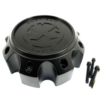 ATX Series ATX CAP 2-PIECE SATIN BLACK 8 LUG H63 - 1079L170-AXSB