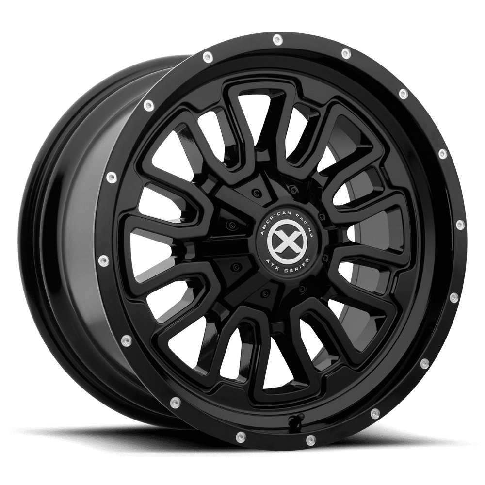 ATX Series Cast Aluminum Rim AX203 20X9 5X5.0/5.5 G-BLK 18MM ...