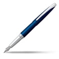 thumbnail image 1 of Cross ATX Translucent Blue Lacquer Medium Nib Fountain Pen, 1 of 8