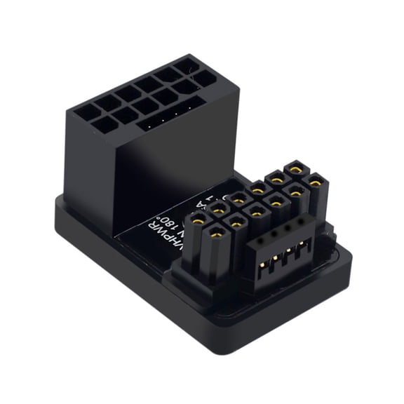 ATX3.0 PCIe5.0 GPU Power Adapters, Aluminum ABS Tool-Free Connectors for Gaming Rigs & PC Builds