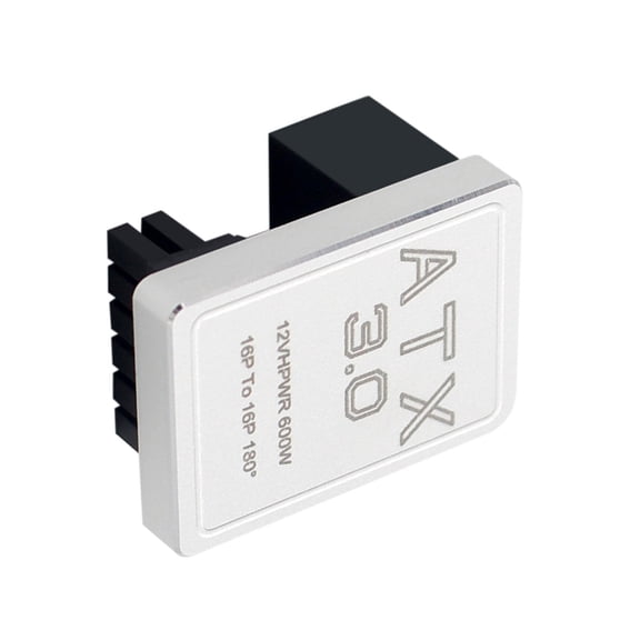 ATX3.0 PCIe5.0 GPU Power Adapters, Aluminum ABS Tool-Free Connectors for Gaming Rigs & PC Builds
