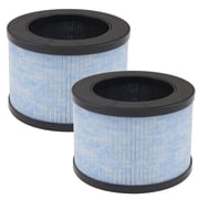 H13 Premium True HEPA Filter, DH-JH01 Upgrade HEPA Filter Replacement for Aroeve MK01 MK06, Pomoron and Kloudi DH-JH01, Intelabe EPI080/EP1080 & Elechomes EPI081/EP1081, 2 Pack