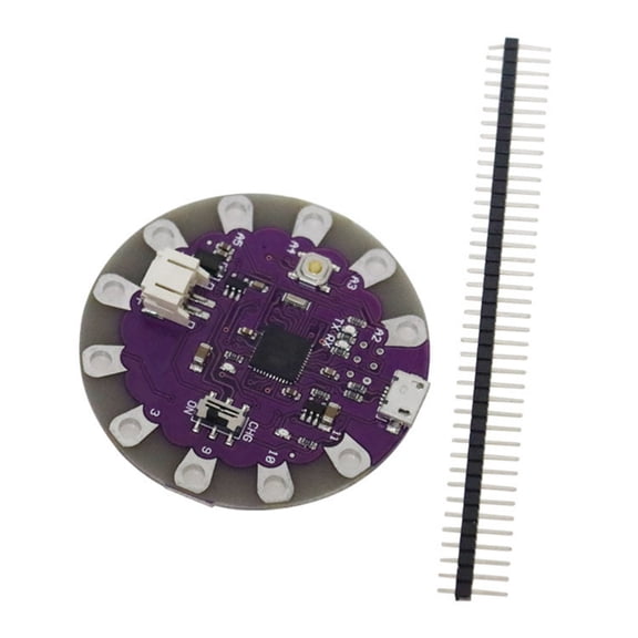 ATmega32U4 Microcontroller Development Board USB Programmable Wearable Electronics For Textile Projects