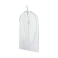 thumbnail image 1 of AU Clear Garment Bags Clothes Covers Protecting Dusts for Storage Plastic Garment Bags Hanging Clothes Bags Dress Bag for Suits, Coats and More with Zipper for Closet, 1 of 8