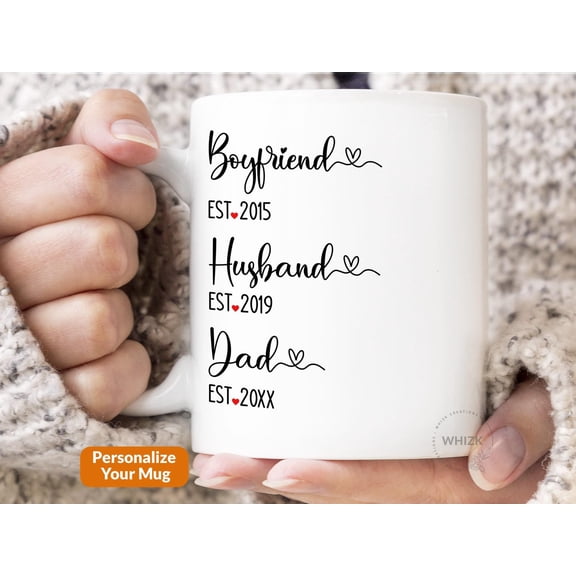 AU Soon To Be Dad Gift First Time Dad Gifts Dad Pregnancy Announcement Mug Personalised Da