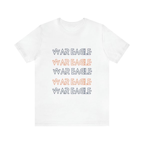 AU War Eagle Retro Repeat Tee