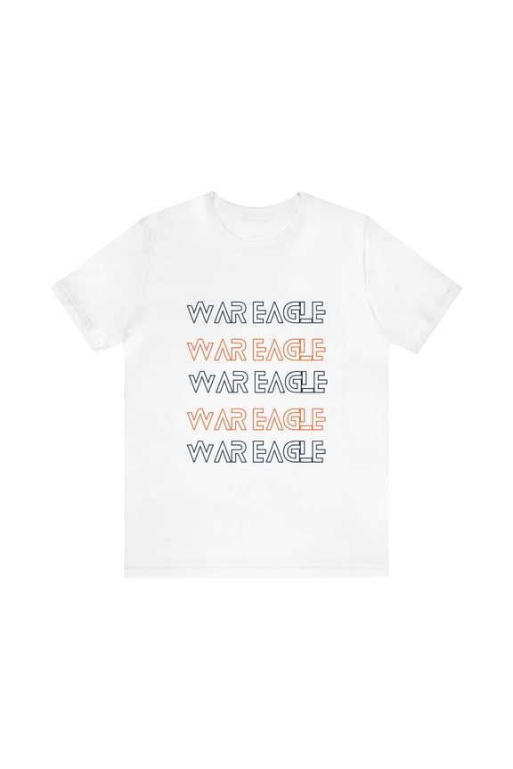 AU War Eagle Retro Repeat Tee