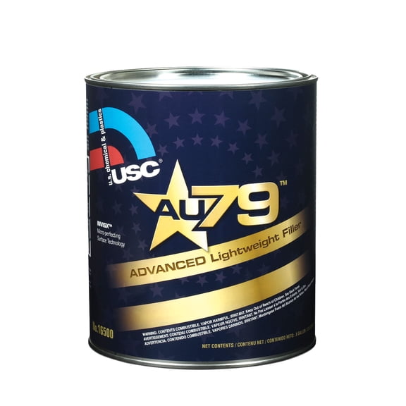 US Chemical 16500 Lightweight Advanced Filler, 1 gal, Gold, Liquid