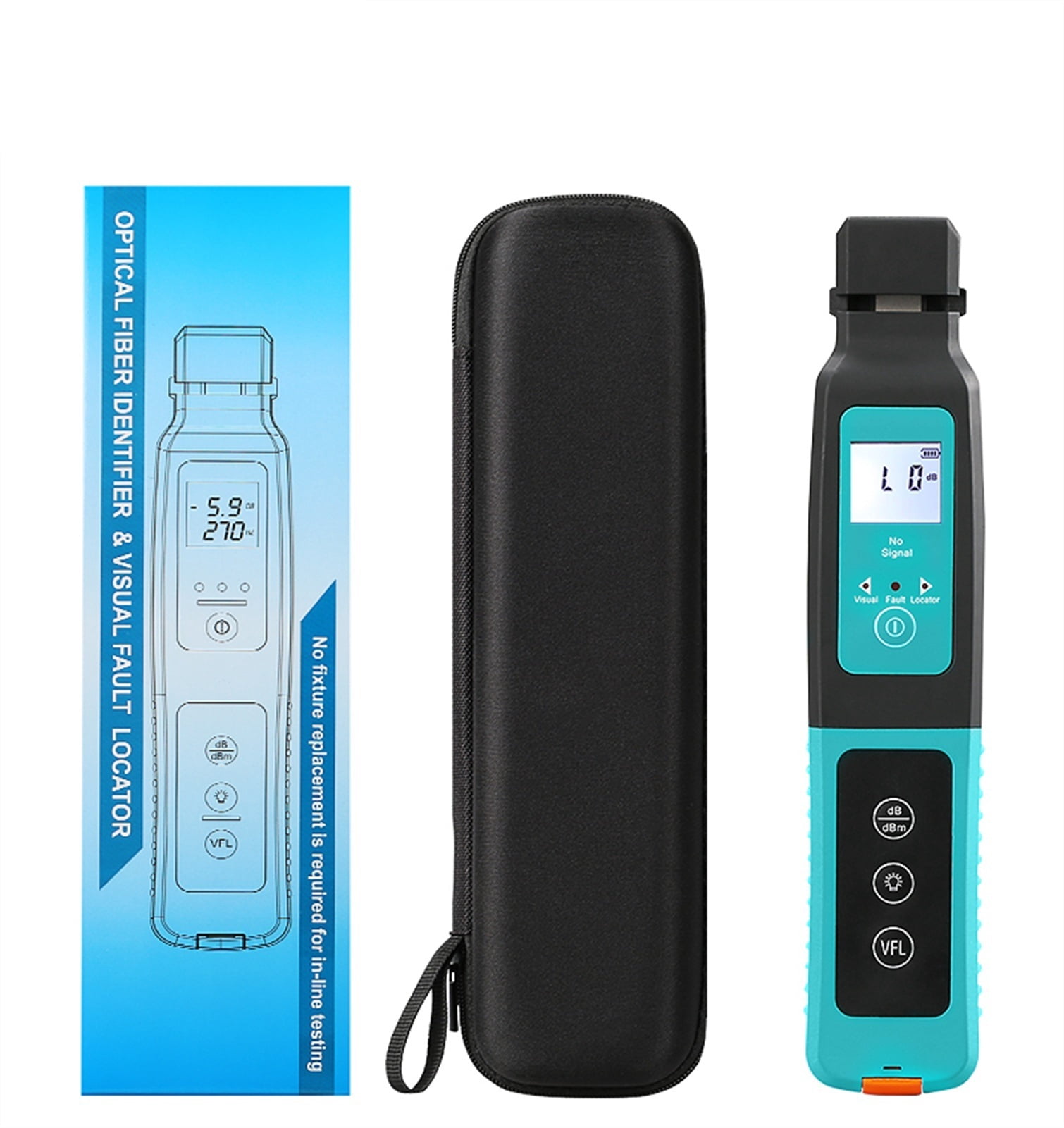 Fiber Visual Test AUA-40 Fiber Optic Identifier Live Fiber Optical Identifier with Built ...