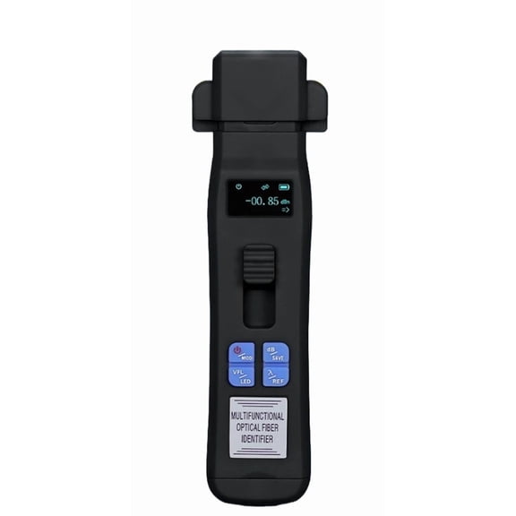 AUA-C607/C605 Rechargeable Active Optical Fiber Identifier Live Fiber Cable Tester FTTH Tool OFI Built In OPM/VFL/LED ,High Precision Diagnostic