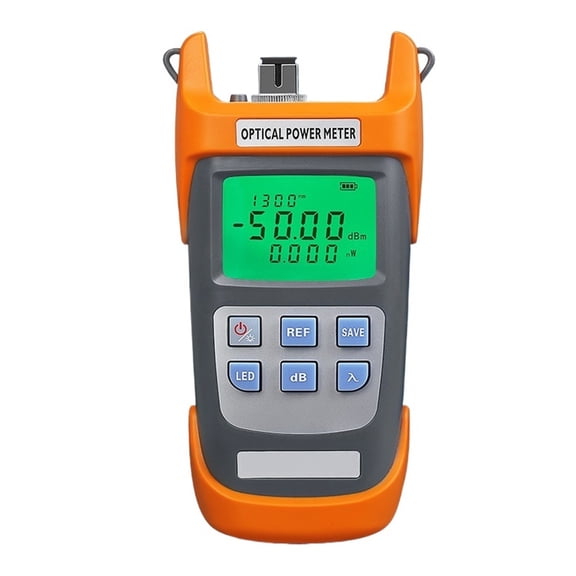 AUA-G510A Optical Power Meter -50+~26dbm Optical Fiber Tester OPM 3-in-1 Optical Fiber Tester SC/FC/ST Interface ,Accurate Identification