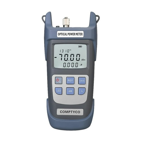AUA-G710A/G510A FTTH Optical Power Meter With LED Lighting -70~+10dBm/-50~+26dBm Fiber Optic Cable Tester With SC,FC Connector ,Easy Use