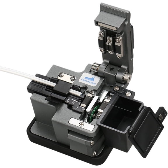 AUA-X3 Fiber Cleaver High Precision Optical Fiber Cable Cutting Knife FTTH Fiber Optic Cutter Tools 24 Point Blade ,High Precision