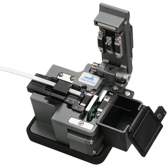 AUA-X3 Fiber Cleaver High Precision Optical Fiber Cable Cutting Knife FTTH Fiber Optic Cutter Tools 24 Point Blade ,High Precision