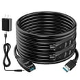 thumbnail image 1 of AUBEAMTO USB 3.0 Active Extension Cable 65FT, Long USB Type-A Male to Female Extender Cord, Built-in A Signal Booster Smart Chip, 5Gbps Transfer, for Printer, Xbox, Webcam, VR, Hard Drive, USB Hub, 1 of 12