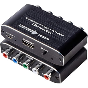 AUBEAMTO YPbPr to HDMI Converter,  Component to HDMI, 5RCA RGB to HDMI Converter Adapter, Supports 1080P Video Audio Converter Adapter HDMI V1.4 for DVD PSP Xbox PS2 N64 to HDTV Monitor and Projector