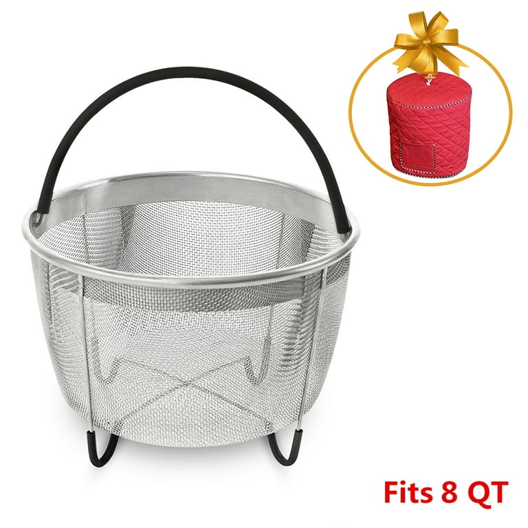 Stainless Steel Steamer Basket For Instant Pot, With Silicone Wrapp