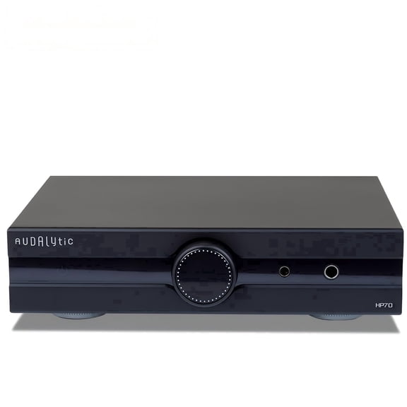 AUDALYTIC HP70 Headphone Amplifer,Fully Balanced Discrete,Class A amplifier with Remote Control,Black