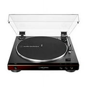 AUDATLP60XBW Audio Technica AT-LP60X Fully Automatic Belt-Drive Stereo Turntable (Brown Black)
