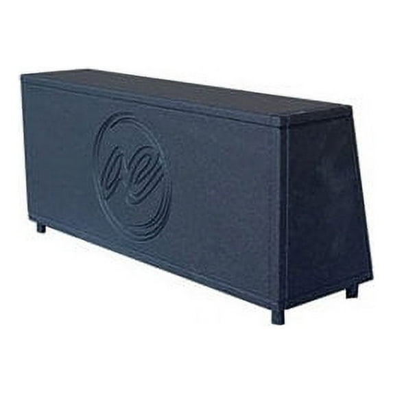 AUDIO ENHANCERS JW170X10 10 DUAL DRIVER DOWN FIRING EMPTY ENCLOSURE-XTREME KOTE ALL JEEP WRANGLER SUV