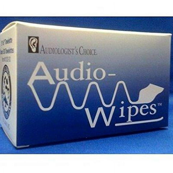 AUDIOLOGIST'S CHOICE AudioWipes Individually Packaged Towelettes - Box of 30