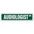 thumbnail image 1 of AUDIOLOGIST Street Sign hearing ears phonics head phones | Indoor/Outdoor |  30" Wide, 1 of 5