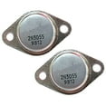 thumbnail image 1 of AUDION 2N3055 NPN Transistor Base Installation High 15W Widely Use 2Pcs, 1 of 6