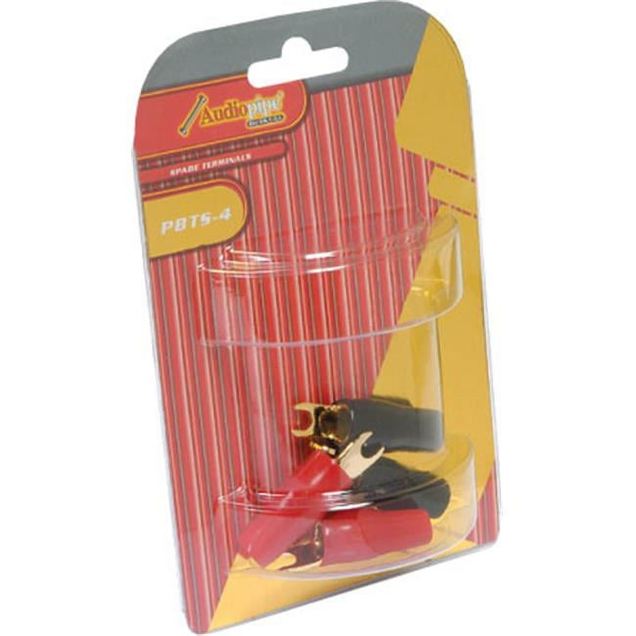 AUDIOP 4 Gauge Spade Terminals 4Pack