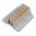 thumbnail image 1 of Audiopipe 1 Input 4 Output Power Distribution Block – Car Audio Power Splitter for Amplifier Installations, 1 of 2