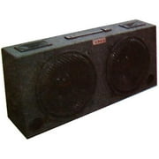 AUDIOP High Efficient Adjustable Car Subwoofers with Carry Strap Handle, PP Black, 12