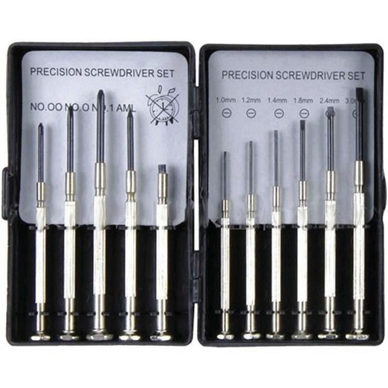 Draper 11-Piece Precision Screwdriver Set – Jeweler's & Model Maker's Tools With Awl & Tweezers