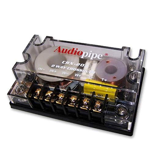 AUDIOPIPE CRX-203 2-Way 4-Ohm Car Audio Passive Crossover Network CRX203