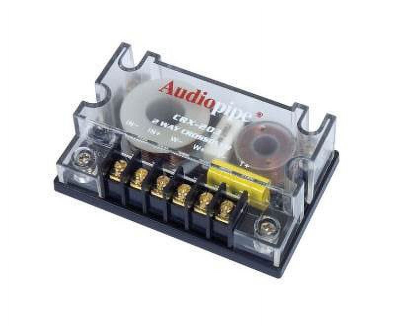 Processore Audio Auto Hi-pass Low-pass Lanzar VIBEX6 Crossover Elettronico 3 Vie Con Controllo Subwoofer - Per Impianti Audio Processore Segnale Audio Auto