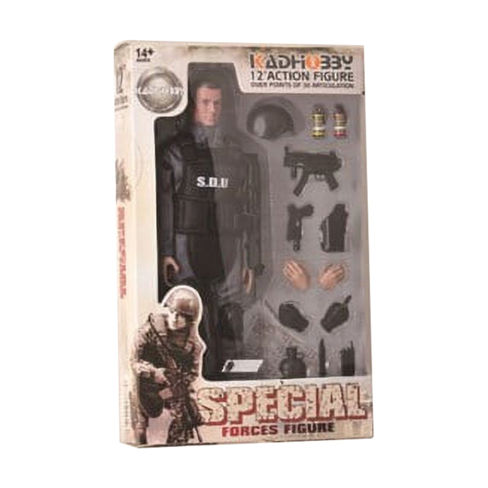 AUDeals 1/6 Scale Action Figure Set Highly Detailed & Soldier Models ...