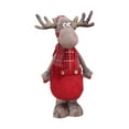 AUDeals 2024 Stretchable Christmas Decor Plush Reindeer Doll Festive