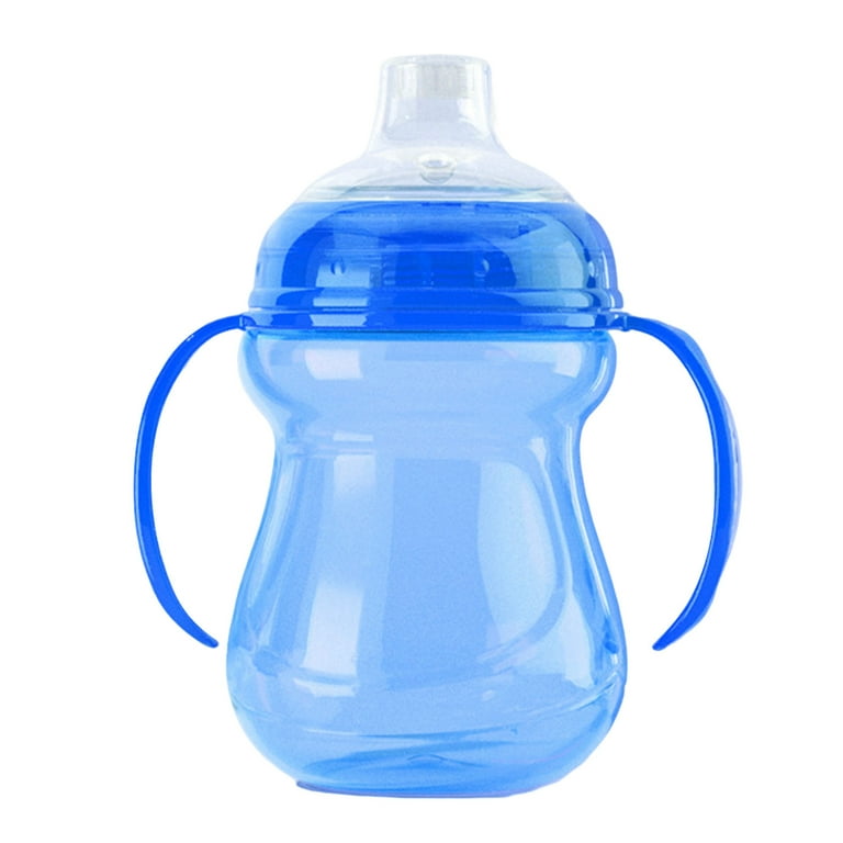 AUDeals 240ml/8oz Wide Caliber PP Baby Bottle With Handle Anti