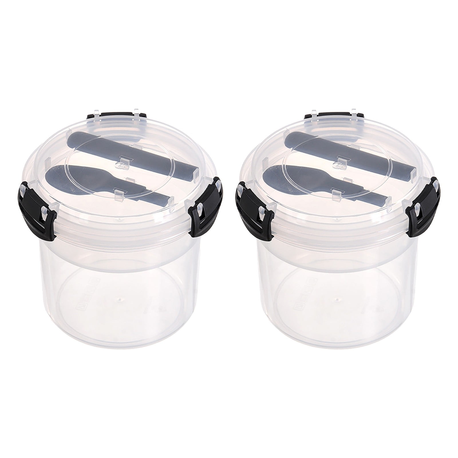 Topping Prep Containers AUDeals 3-Pack 20oz Reusable Parfait Cups with Lids Leakproof Yogurt ...