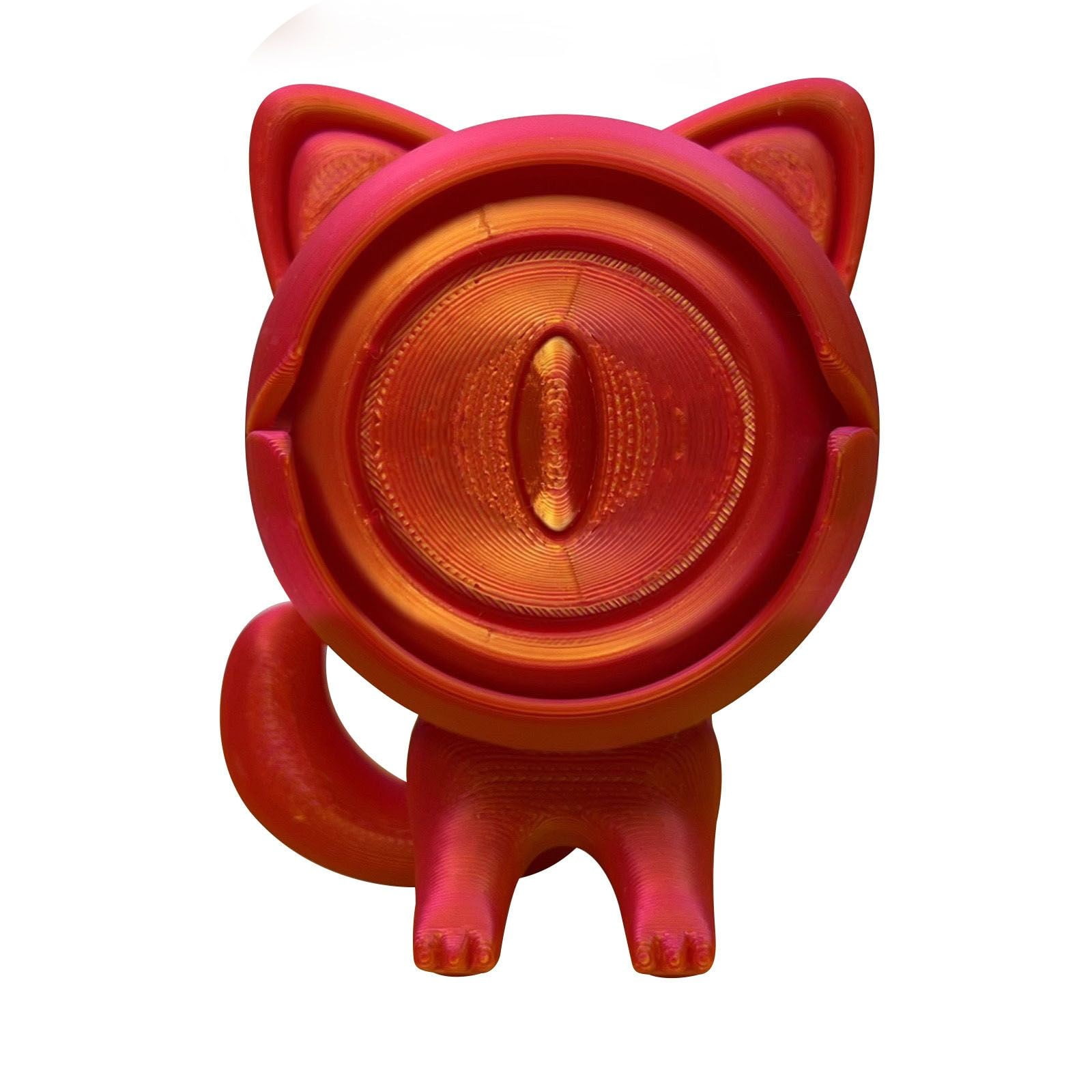 Audeals 3d Printed Cat Model Cateyemovable Homeoffice Decor 