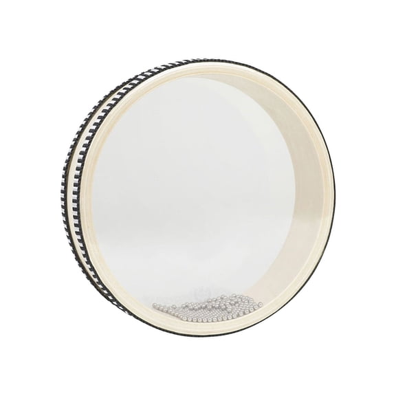 AUDeals 4/6/8/10/12 Inch Ocean Drum Set | Handmade Hardwood Water Meditation Instrument for Sound Therapy, Yoga & Relaxation (Natural Color)