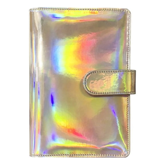 AUDeals A6 PU Leather 6-Ring Binder with 26 Tabbed Dividers, Refillable Budget Planner and Organizer with 12 Pockets, for Financial Tracking and Note-Taking