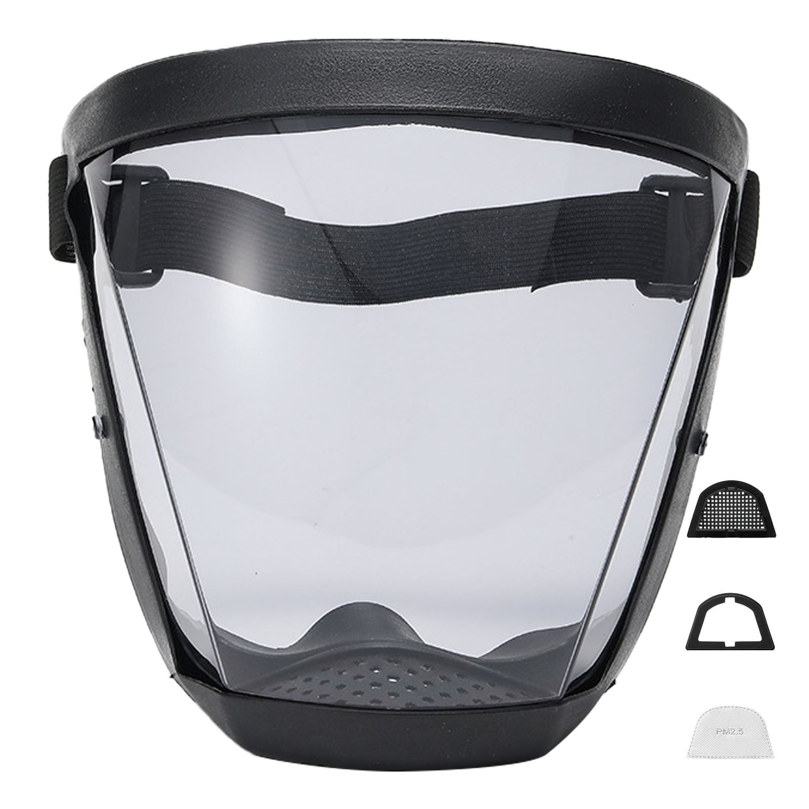 AUDeals Adult Clear Protective Face Shield with Anti-Fog Technology ...