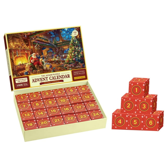 AUDeals Advent Calendar 2024 Puzzle 24 Days Christmas Countdown