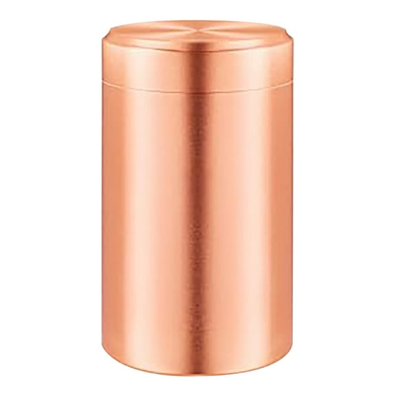 AUDeals Aluminum Storage Jar Multipurpose Storage Airtight Metal Tin Containers for Tea Coffee Travel Home Kitchen for Spices, Coffee & Teas
