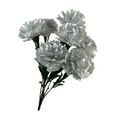 thumbnail image 1 of AUDeals Artificial Silk Flowers Carnation 7 Head Bunch for Wedding Home Outdoor Decor 41cm in 9 Colors Available for Centerpieces Party Decoration, 1 of 9