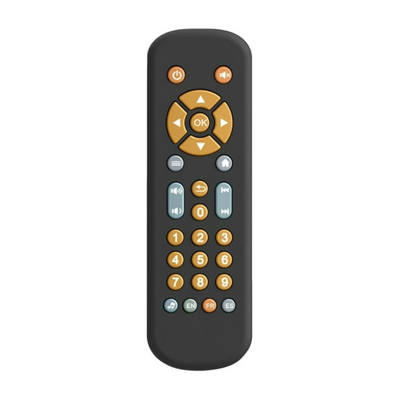 AUDeals ‌Baby Remote Control Toy with Musical Buttons & Realistic Lights for Toddlers, Early Learning Educational Gift for Pretend Play, Interactive Kids Sensory Toys (Boys & Girls)‌