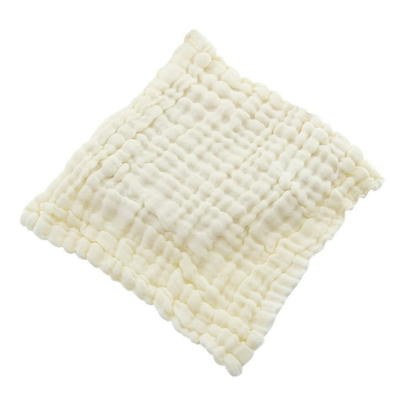 AUDeals Baby Washcloths 6-Ply Ultra Soft Muslin Towels, Highly Absorbent & Gentle for Delicate Skin | Natural Baby Wipes for Bath, Face & Diaper Changes | Perfect Shower Gift